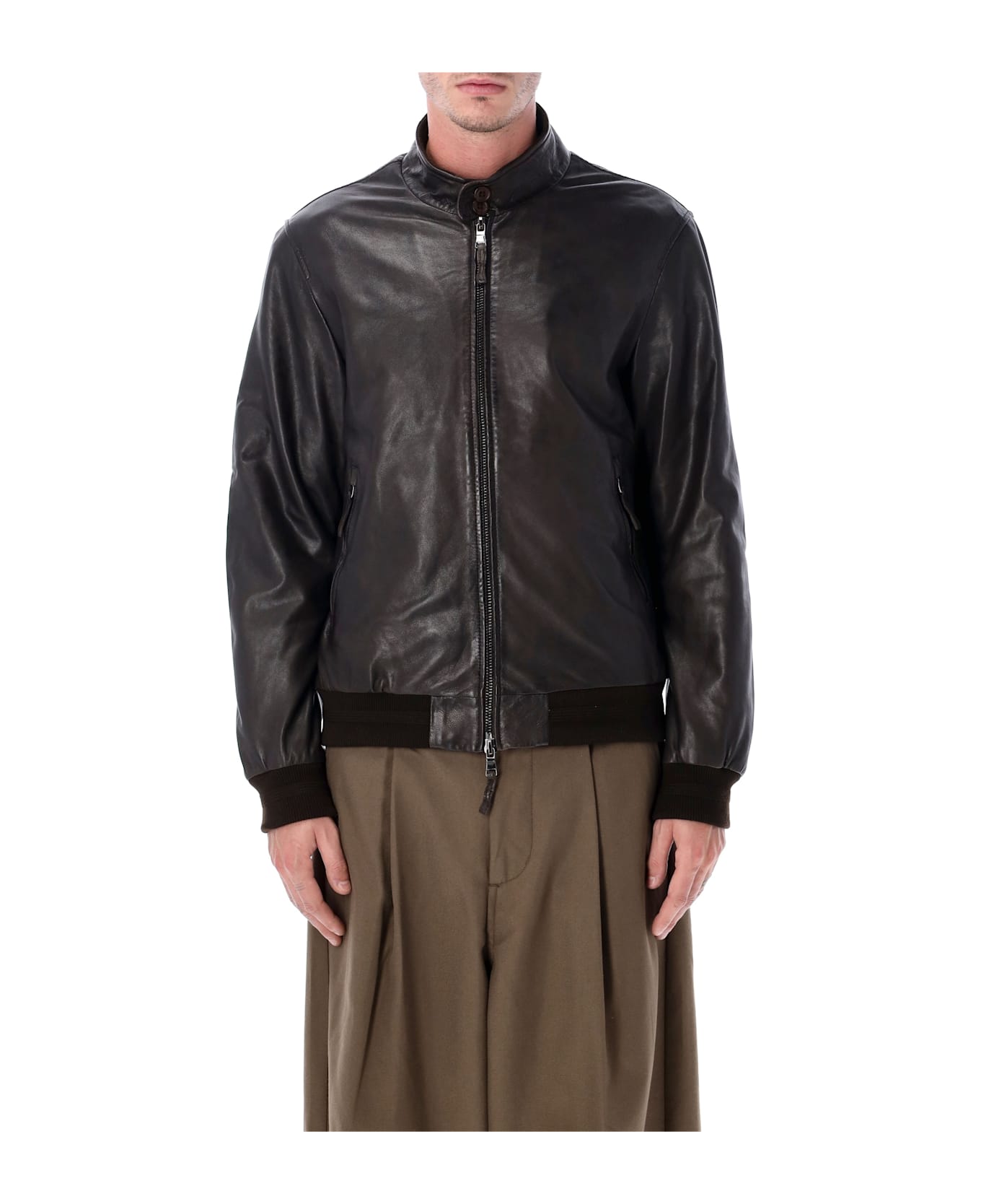 S.W.O.R.D 6.6.44 Sword Leather Jacket - MORO