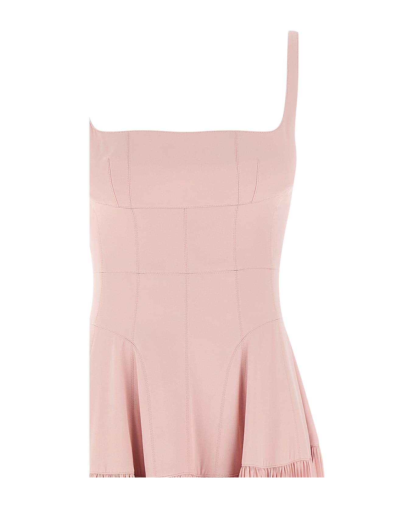 Giovanni Bedin Long Pleated Dress - Pink