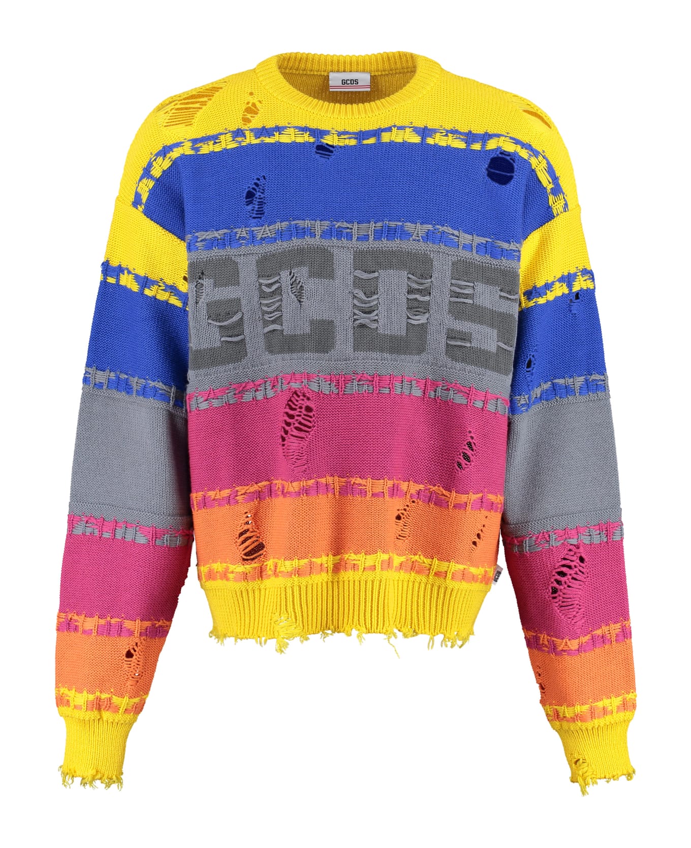 GCDS Wool Blend Sweater - Multicolor