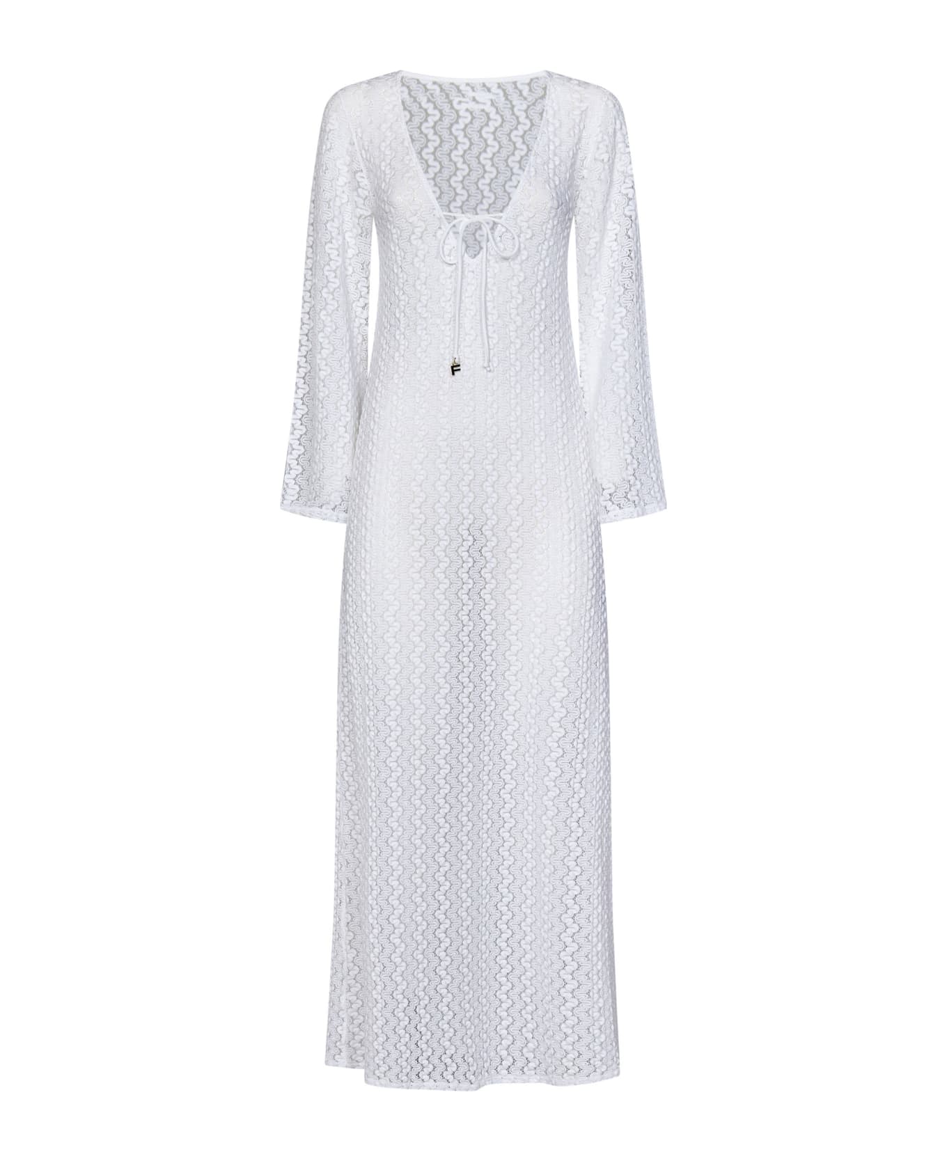 Fisico - Cristina Ferrari Fisico Dress - White