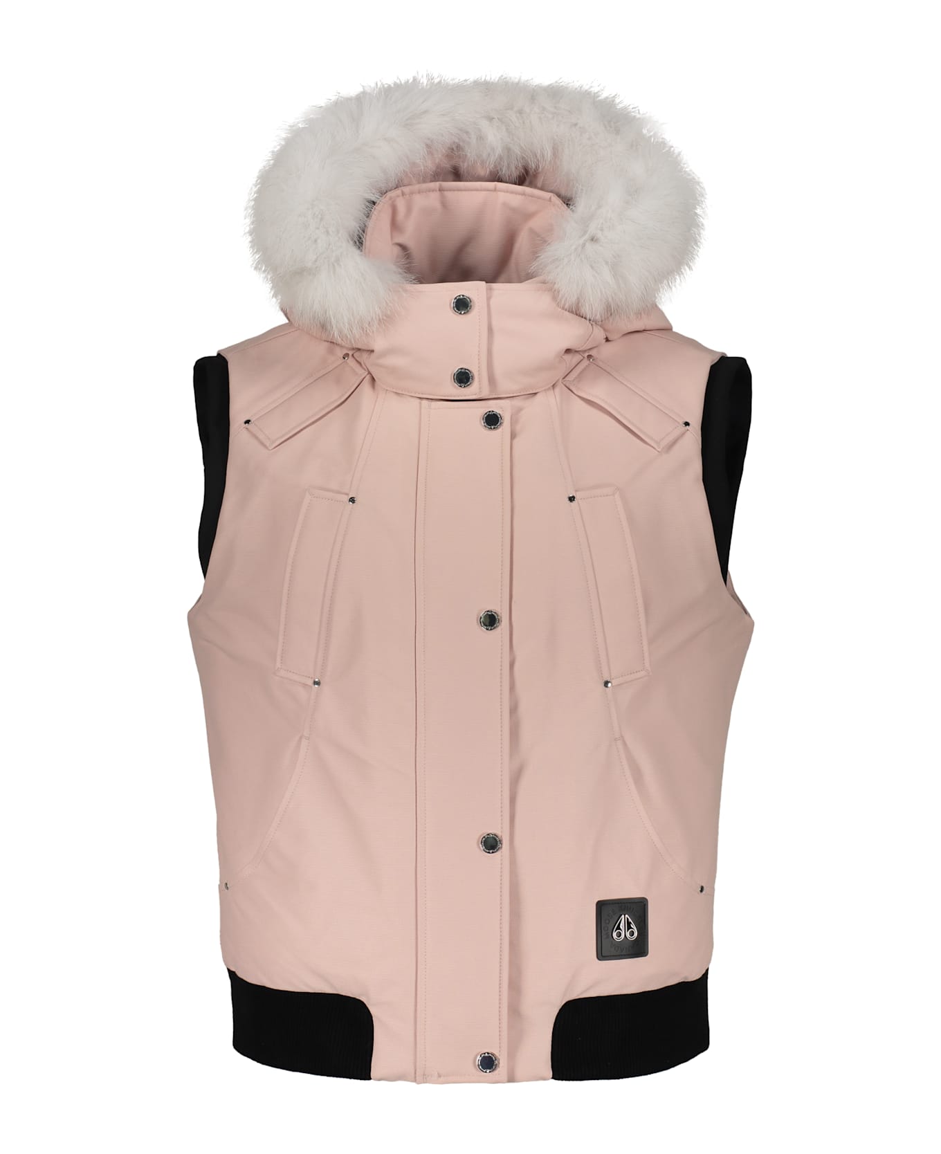 Moose Knuckles Liberty Hooded Bodywarmer - Pink