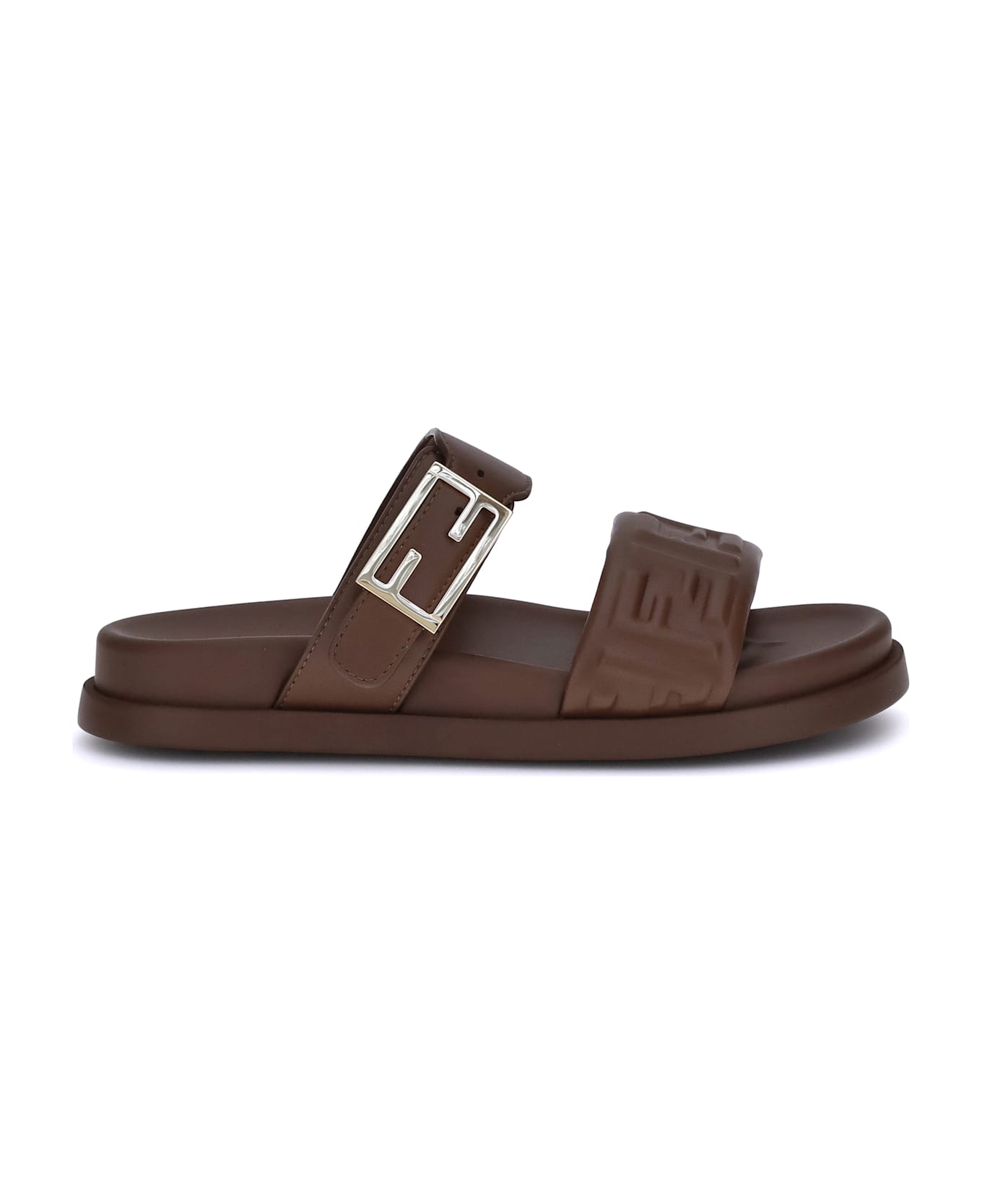 Fendi Logoed Sandals