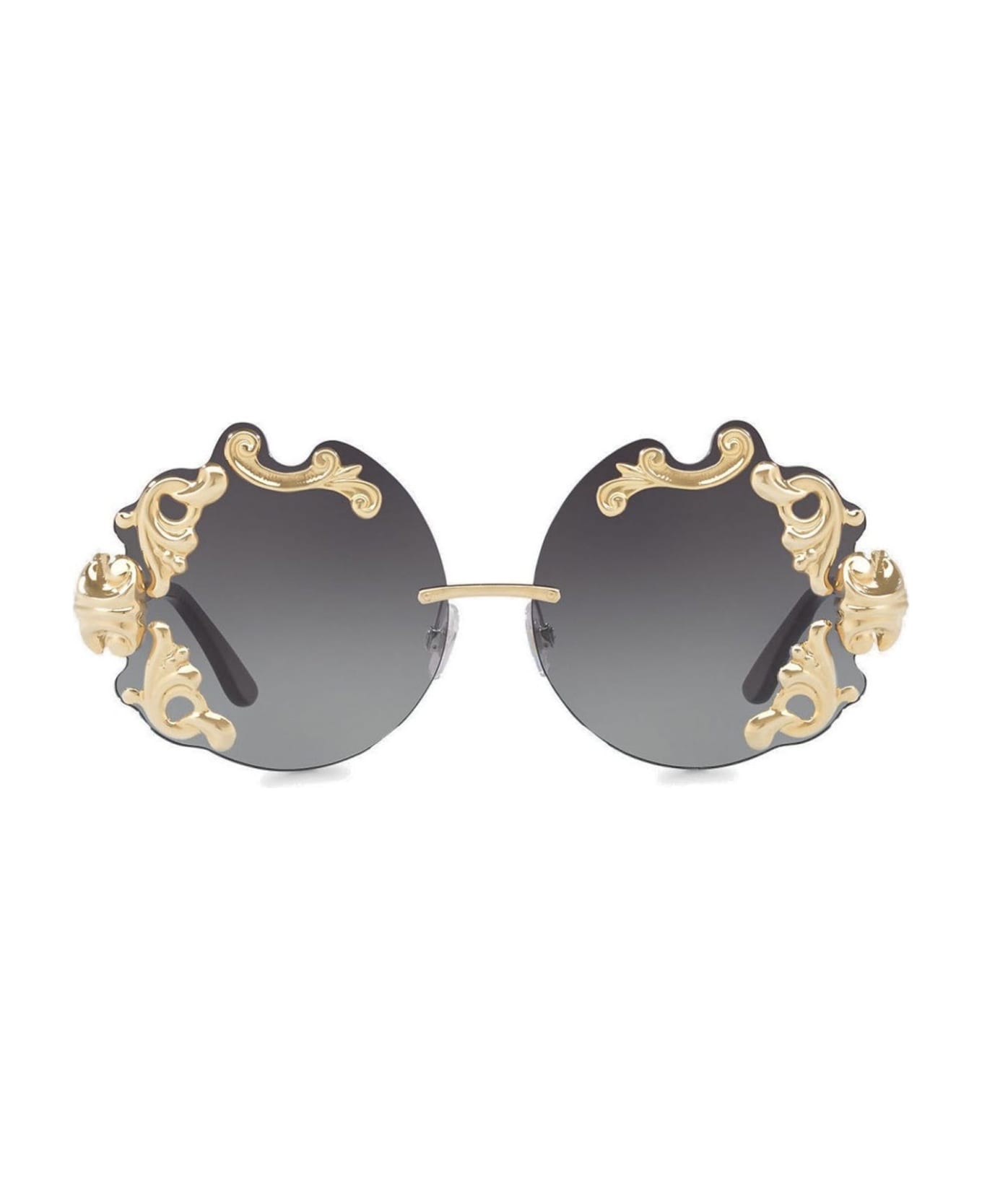 Dolce & Gabbana Metal Sunglasses - Black サングラス