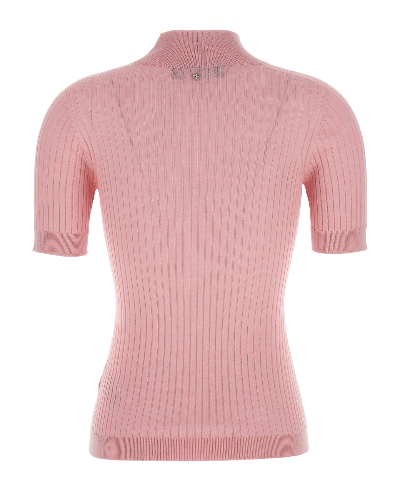 Versace Ribbed Wool Sweater - Pink