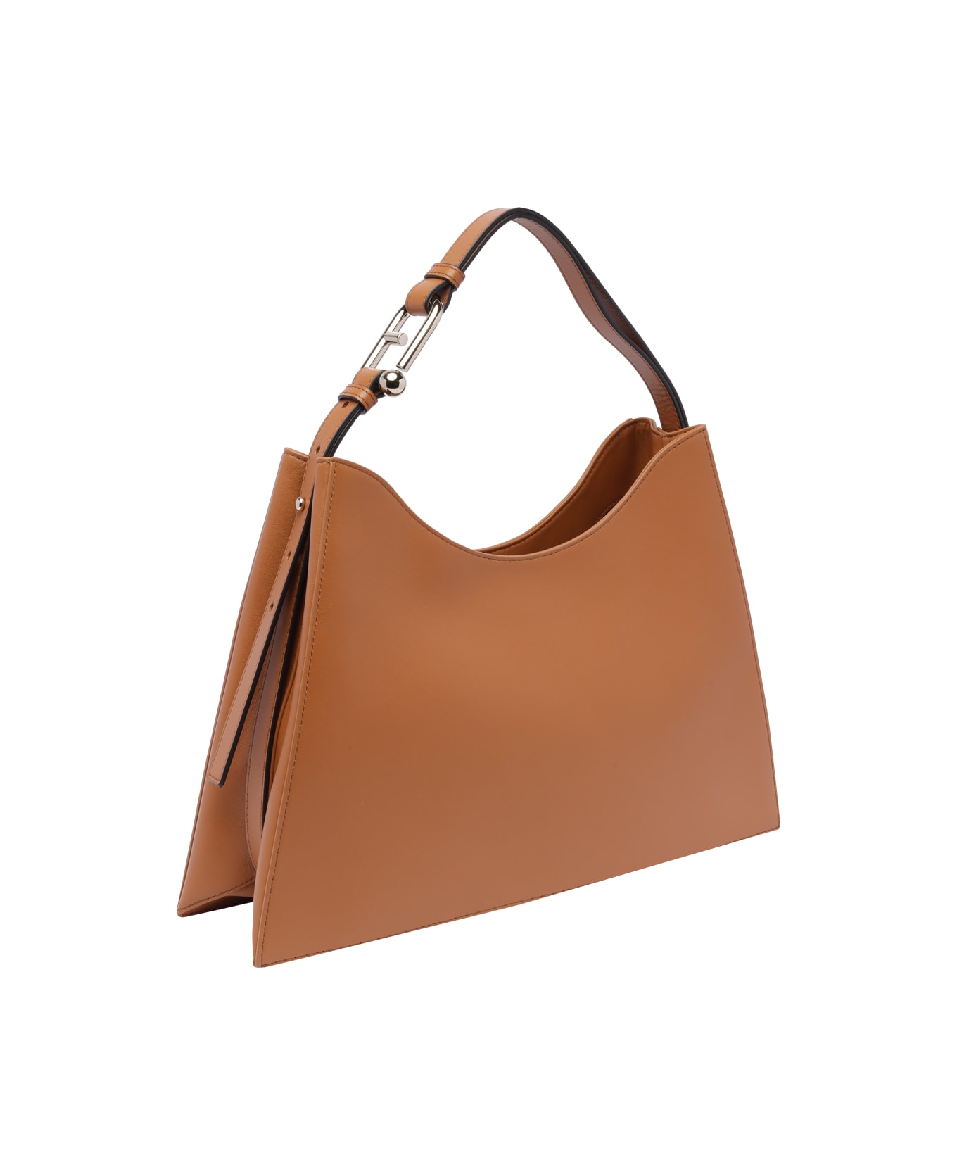 Furla Large Nuvola Hobo Bag - Brown