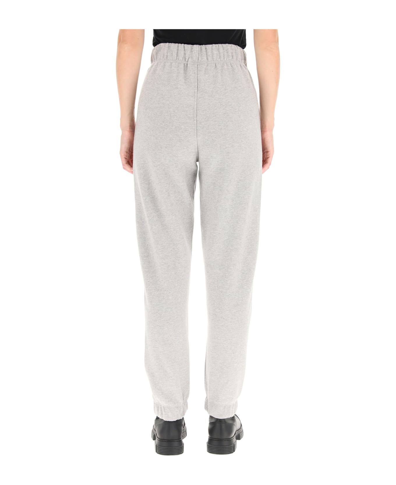 Ganni Isoli Software Joggers - PALOMA MELANGE (Grey) スウェットパンツ