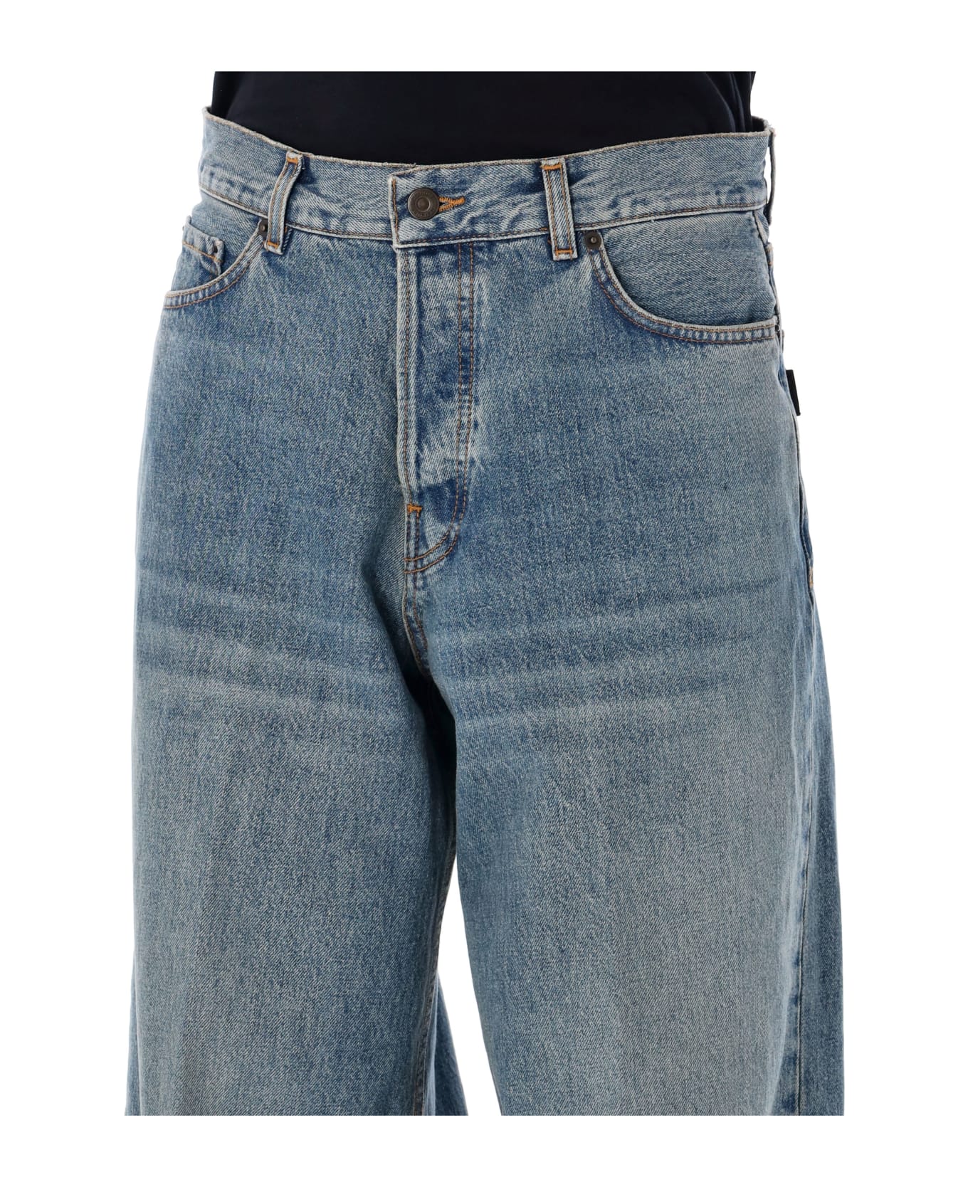 Haikure Bethany Oil Blue Jeans - OIL BLUE