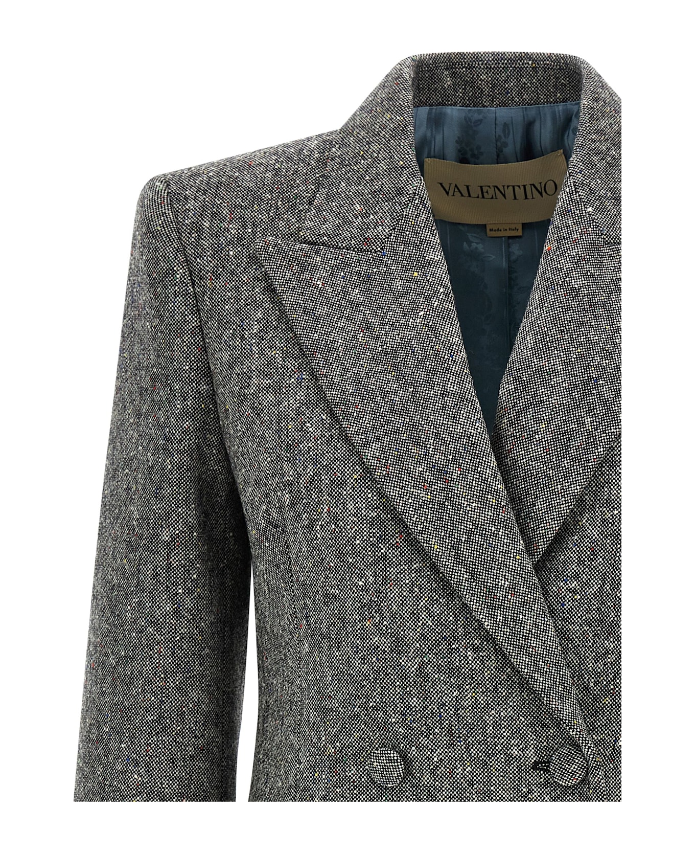 Valentino Garavani Double-breasted Blazer - Gray