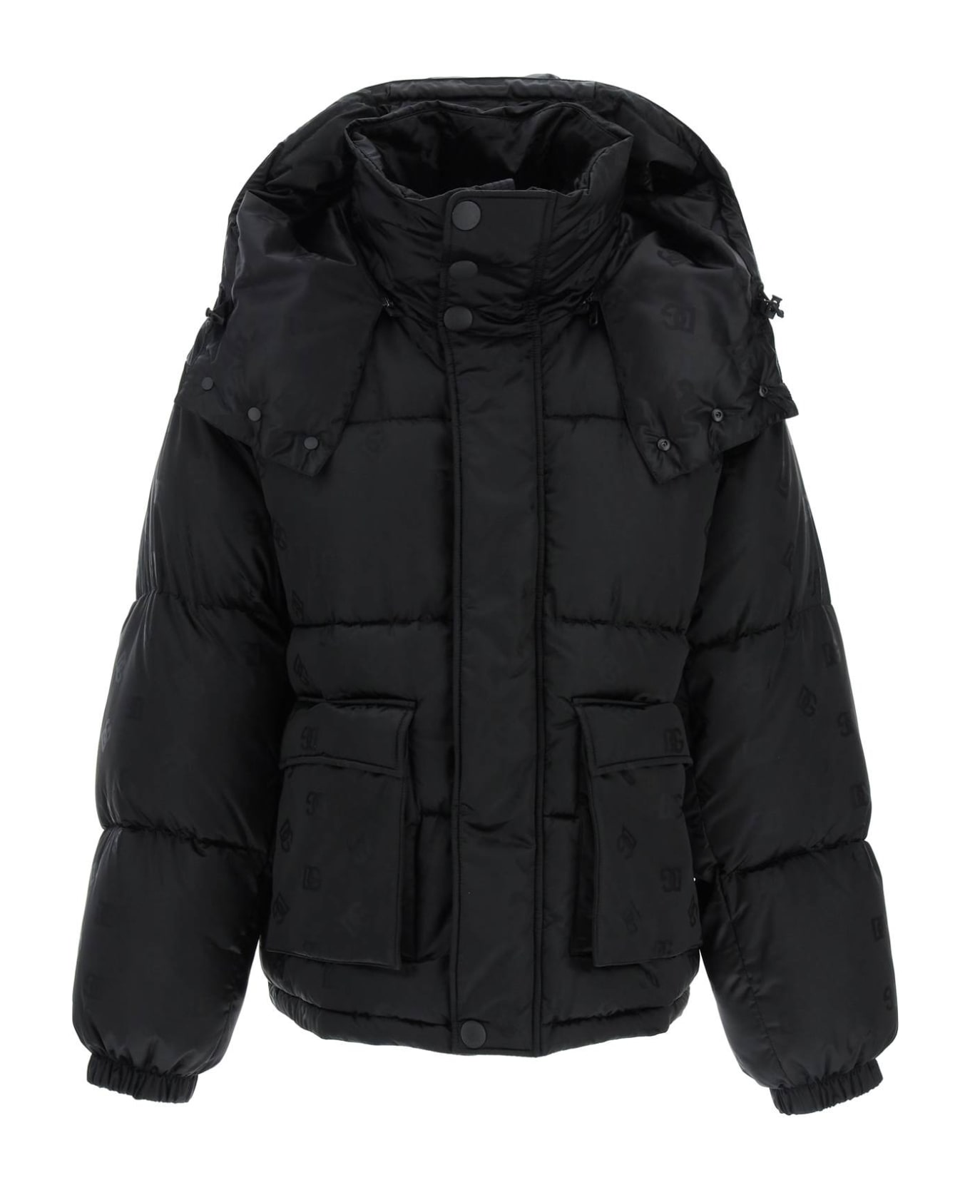 Dolce & Gabbana Oversize Puffer Jacket - Black