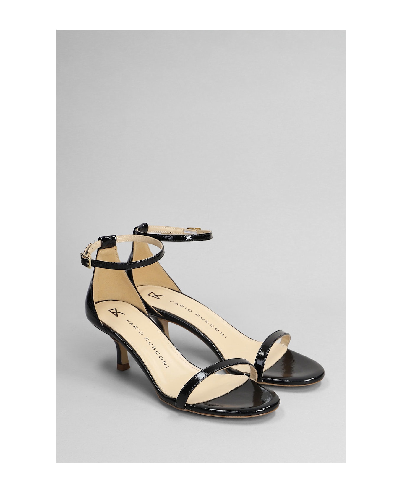 Fabio Rusconi Sandals In Black Leather - black