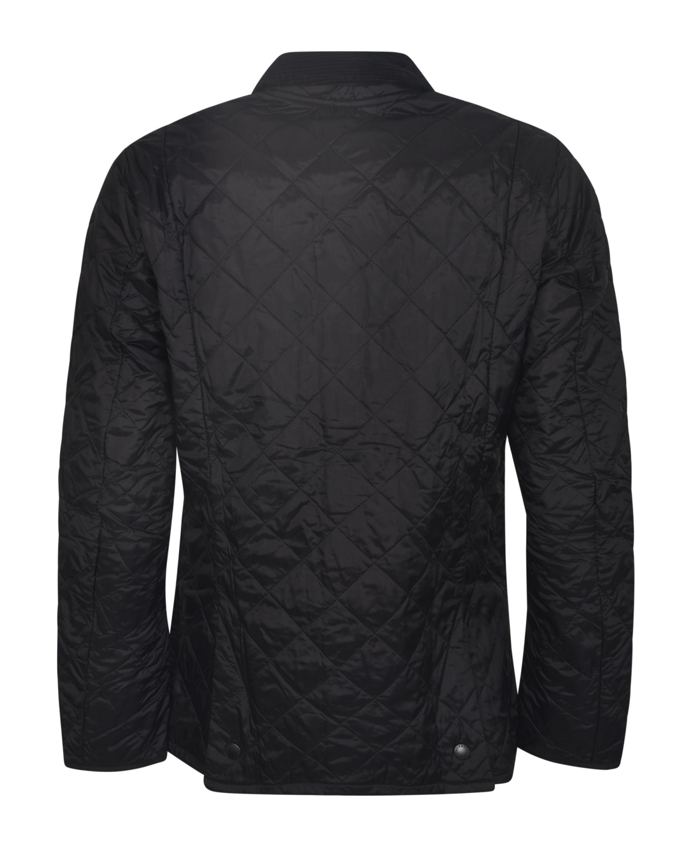 Barbour Quilted Buttoned Jacket - Black