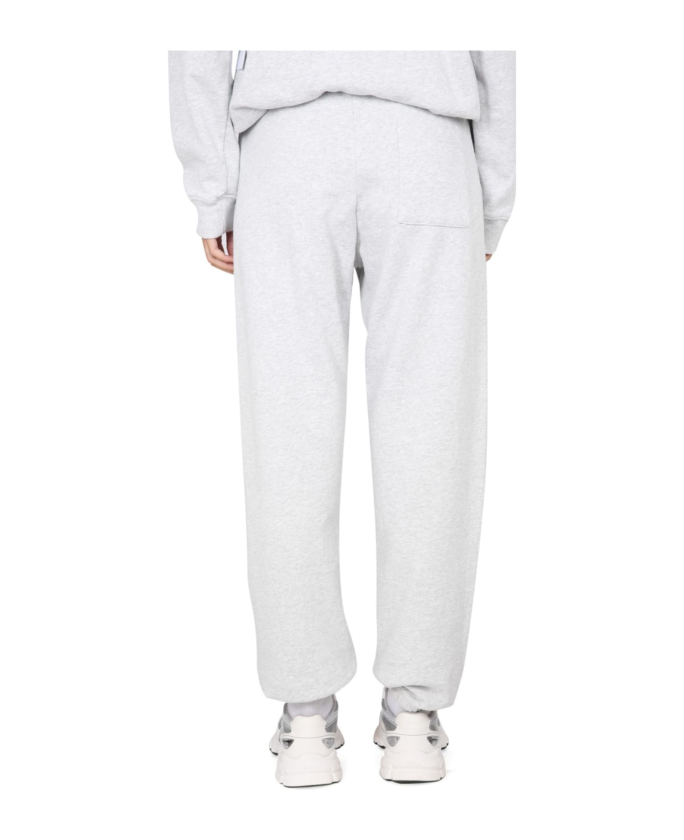 Sporty & Rich Joggings Pants With Logo - Heather Gray