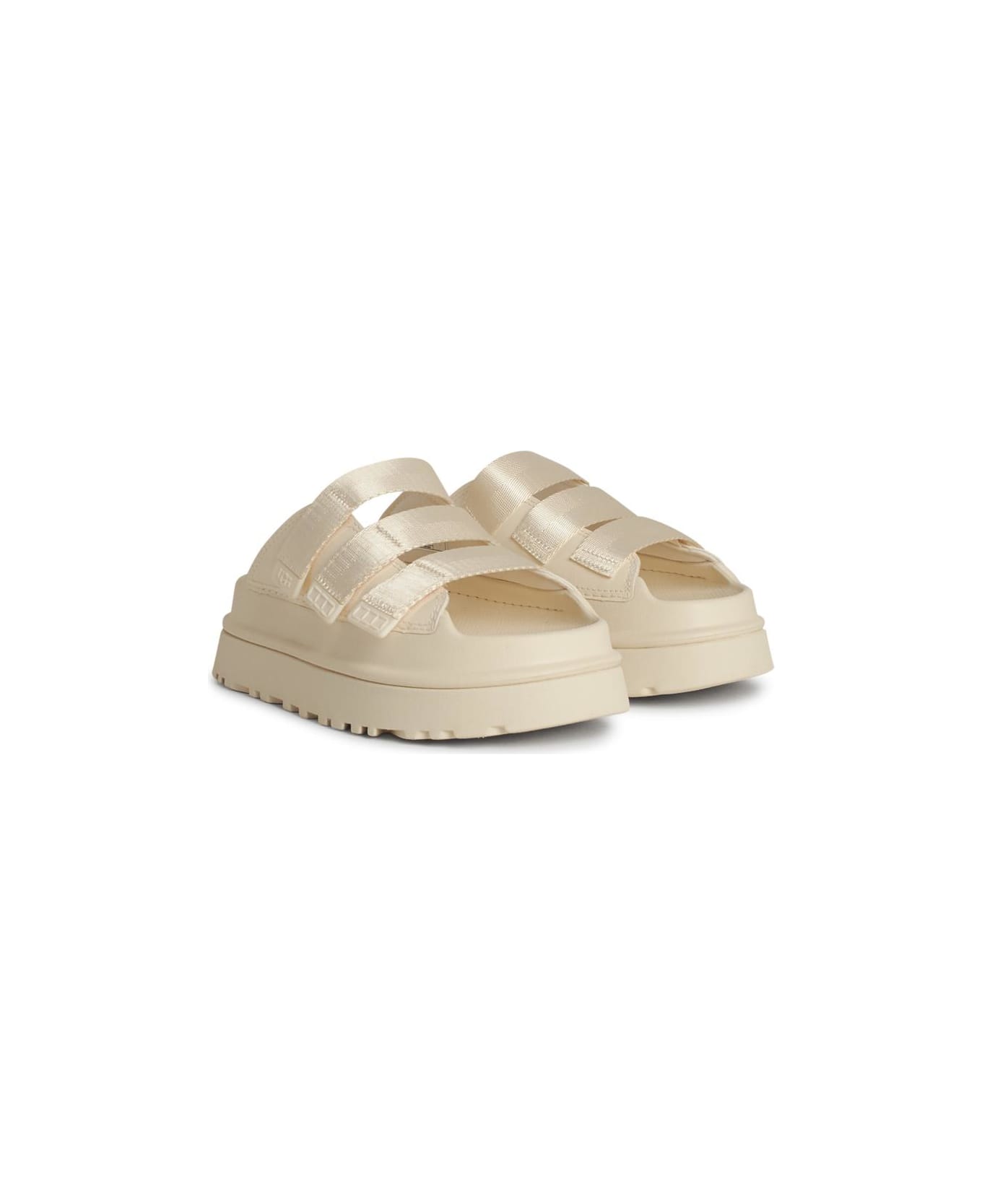 UGG 
goldenglow
 Ivory Fabric Blend Slippers - Ivory