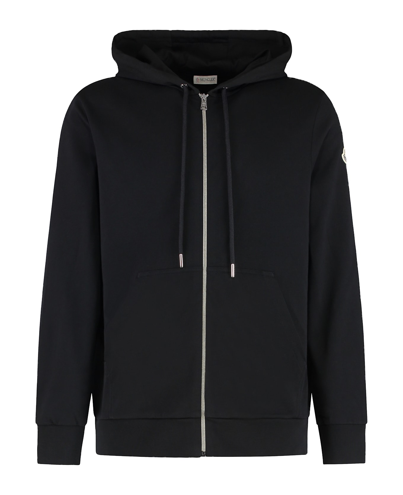 Moncler Full Zip Hoodie - black