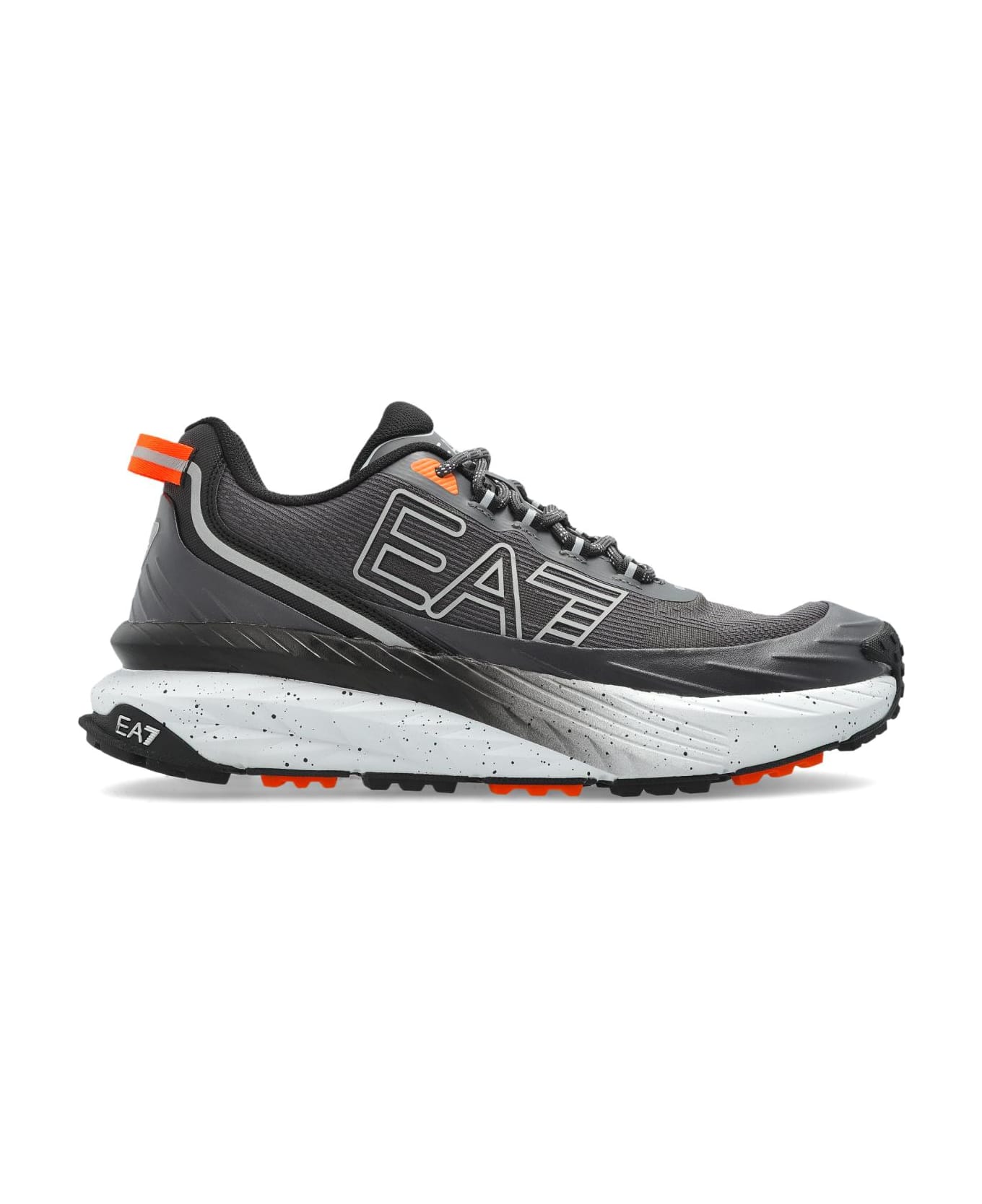 EA7 Emporio Armani Sports Shoes With Logo - Grey