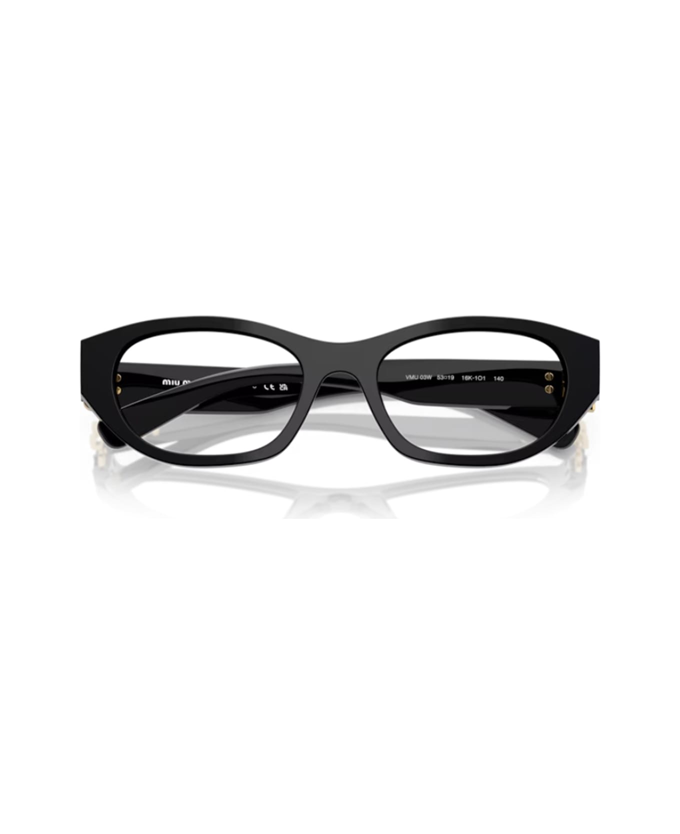 Miu Miu 0mu 03wv 16k1o1 Nero Glasses - Nero