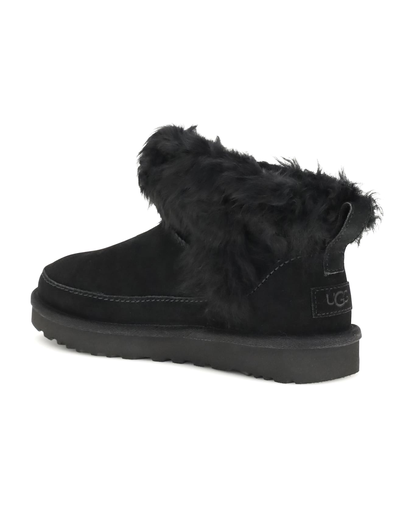 UGG Classic Ultra Mini Chalet Ankle Boots - Blk