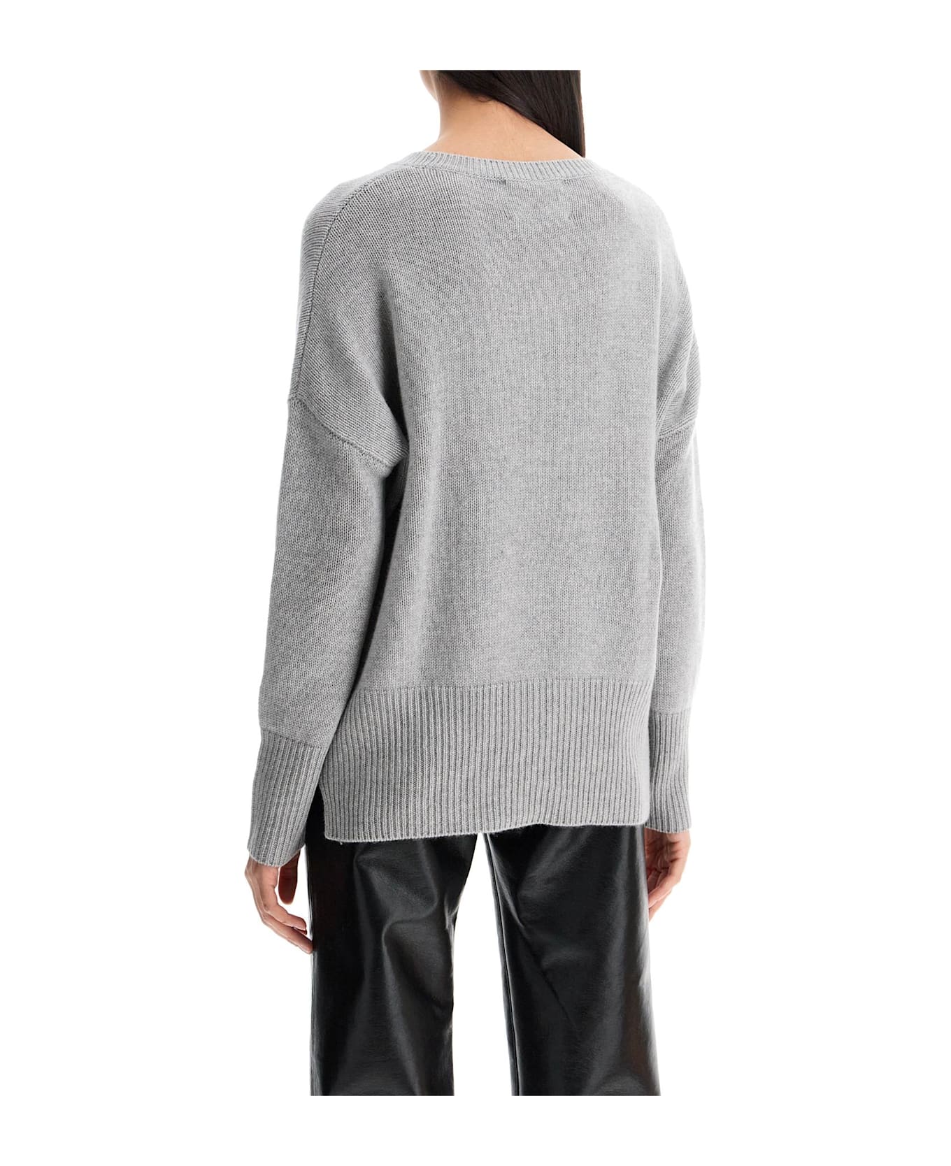 Lisa Yang Cashmere Mila Pullover - DOVE GREY (Grey)