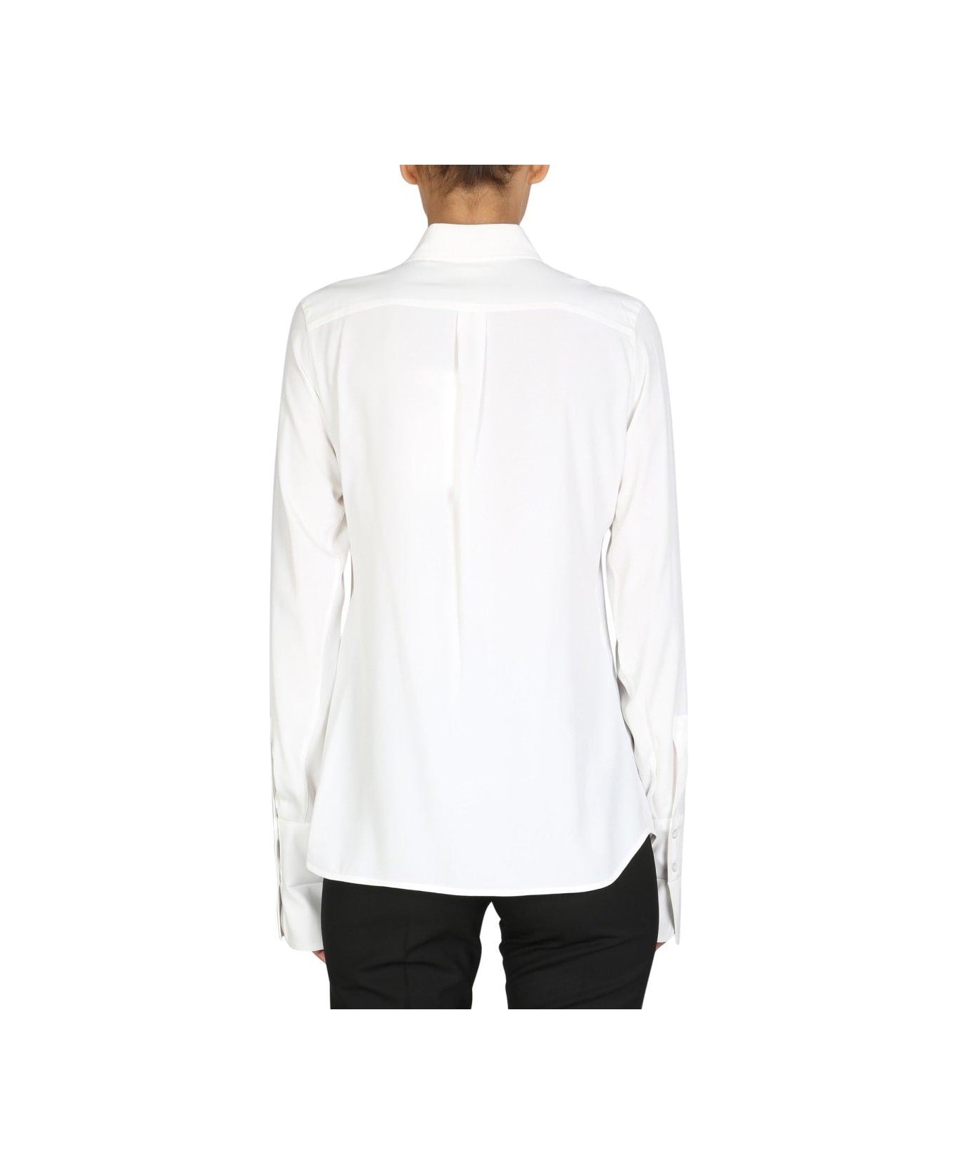 Max Mara Concealed Fastened Shirt - WHITE