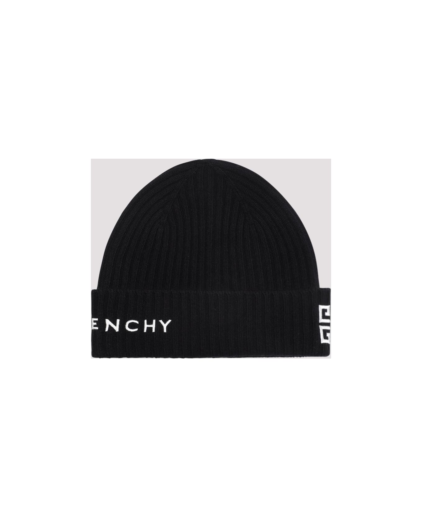 Givenchy 4g Beanie - Black White 帽子