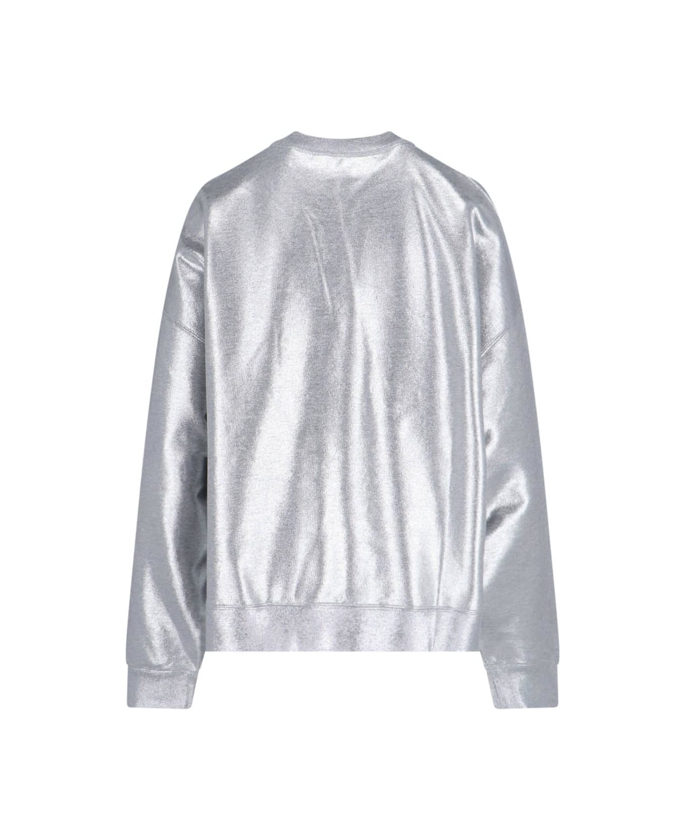 Gucci Logo Sweatshirt - GREYSILVER