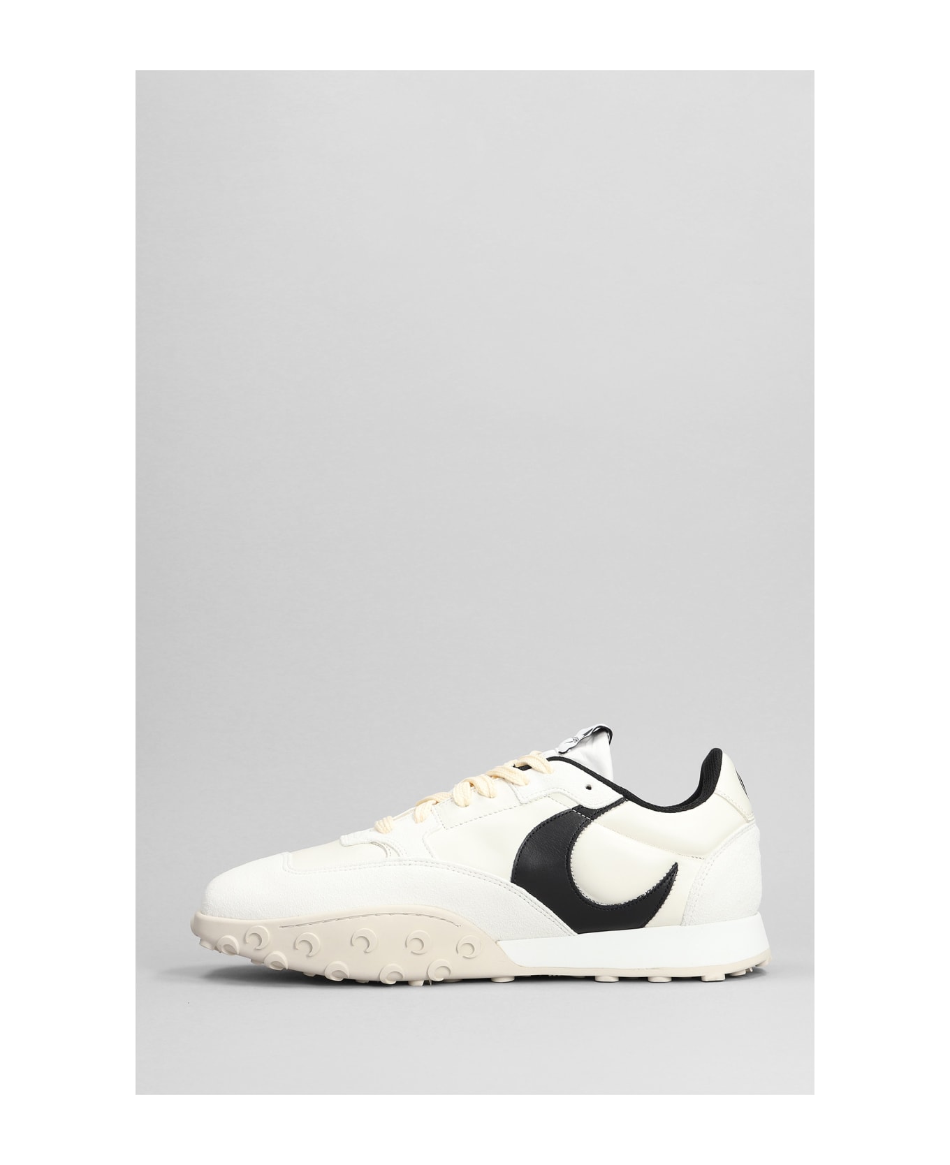 Marine Serre Low-top Moon Sneaker - ECRU