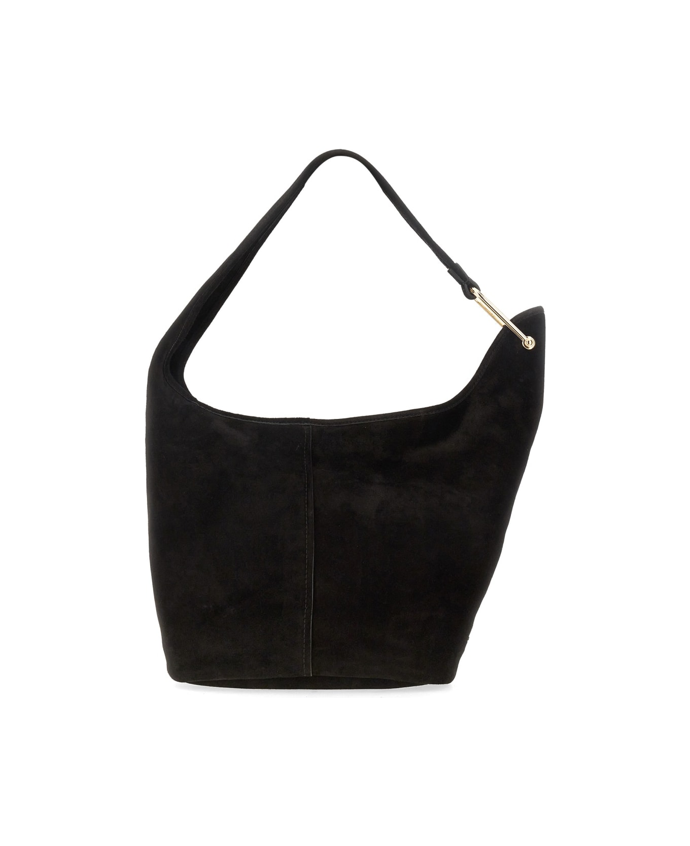 Michael Kors Borsa Hobo In Pelle - BLACK