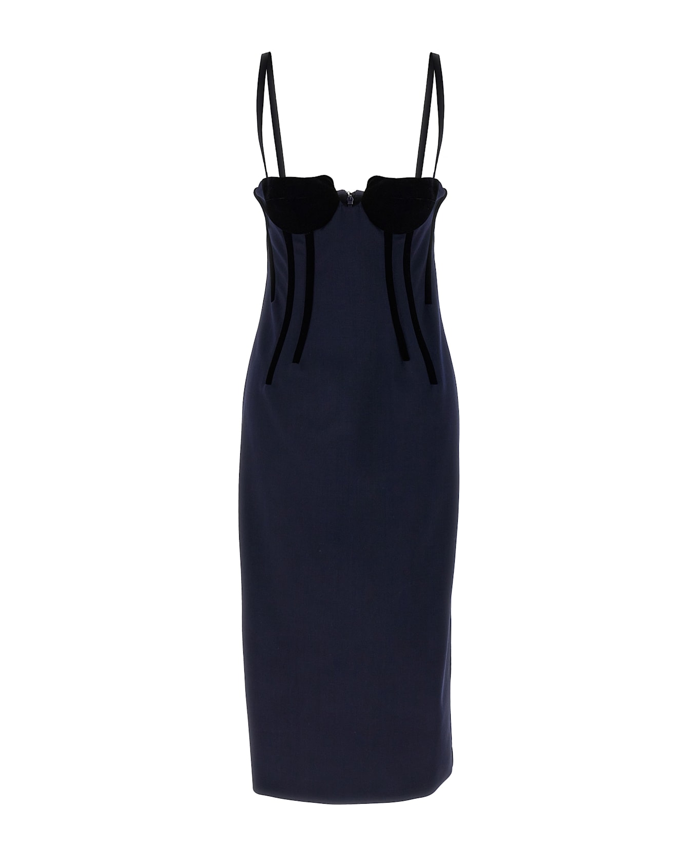 SportMax 'anemone' Dress - Blue