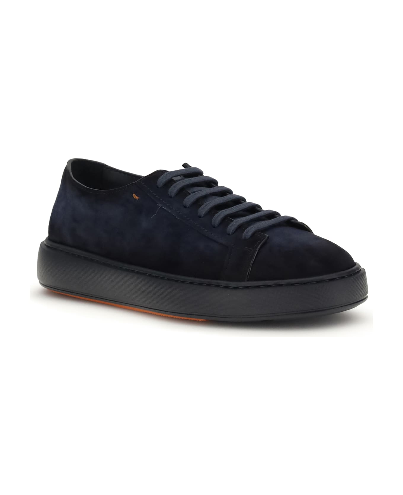 Santoni Suede Sneakers - BLUE