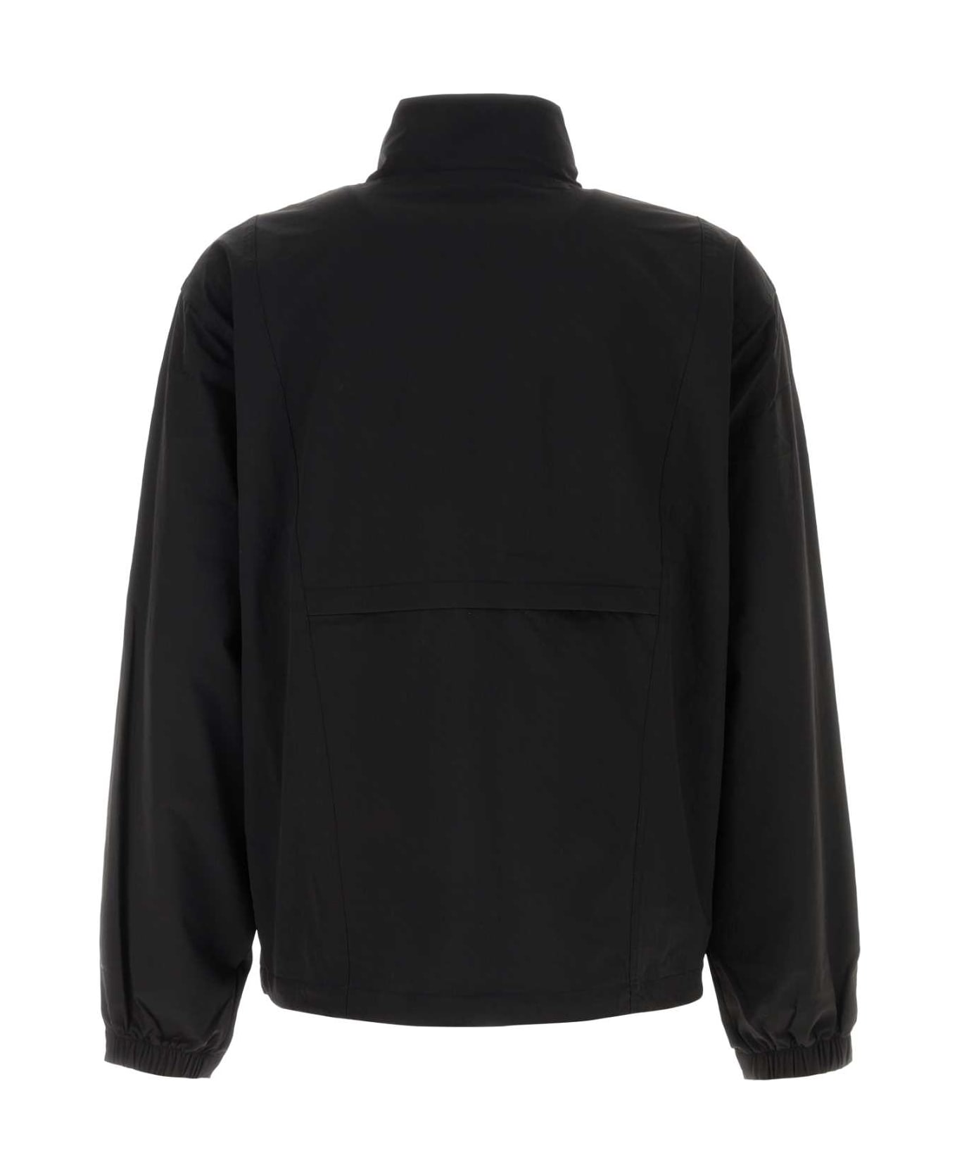 The North Face Black Stretch Nylon Windbreaker - TNFBLACK