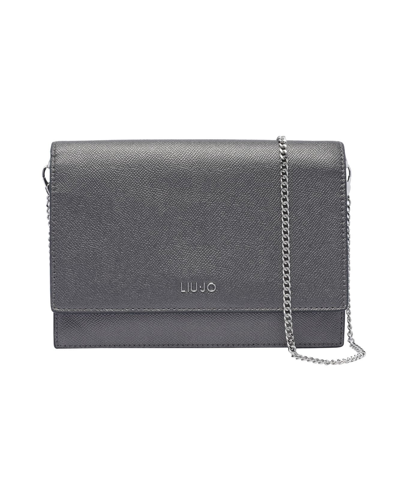 Liu-Jo Logo Crossbody Bag - Grey