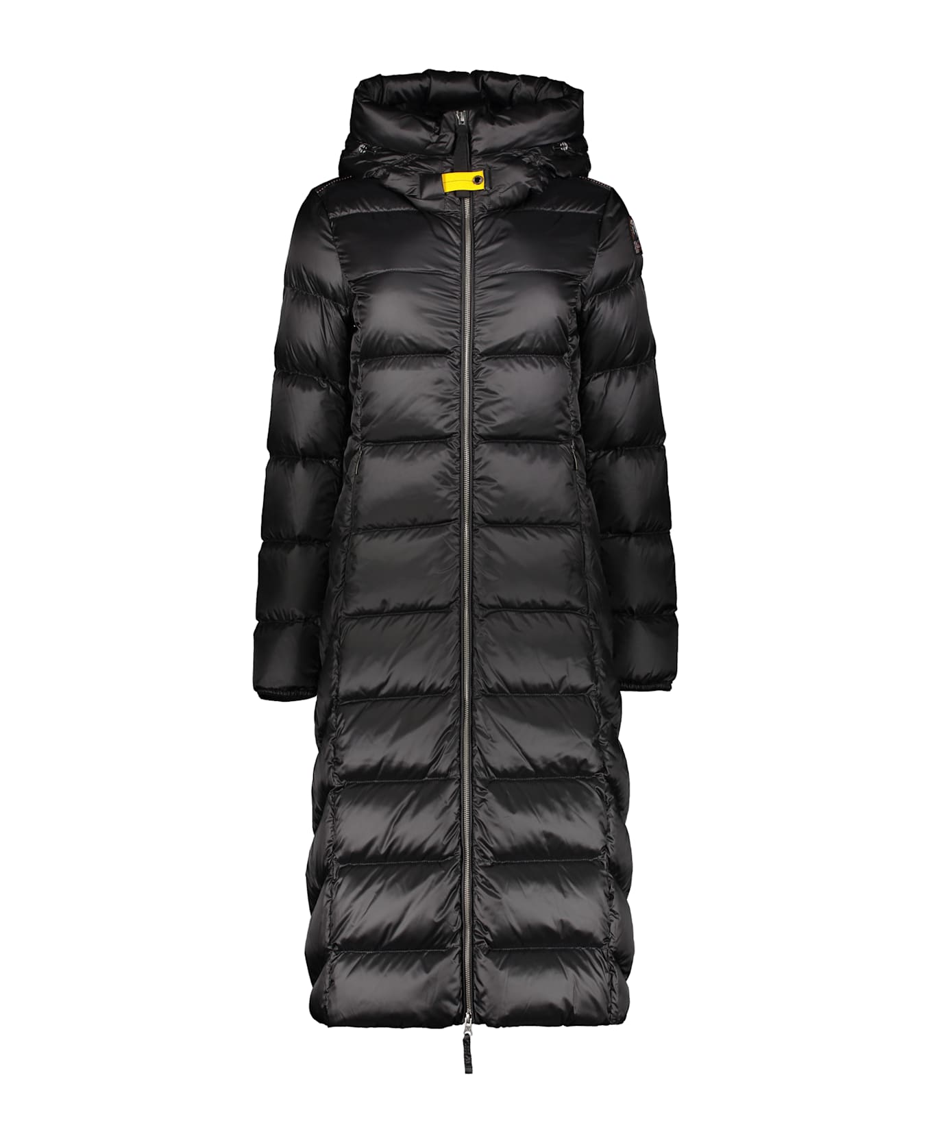 Parajumpers Padded Long Jacket With Hood - black