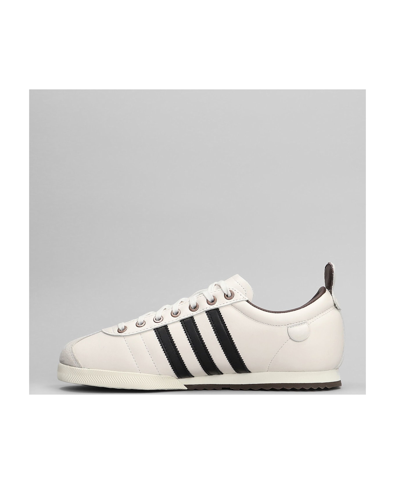 Adidas Samba 62 Sneakers In White Leather - white