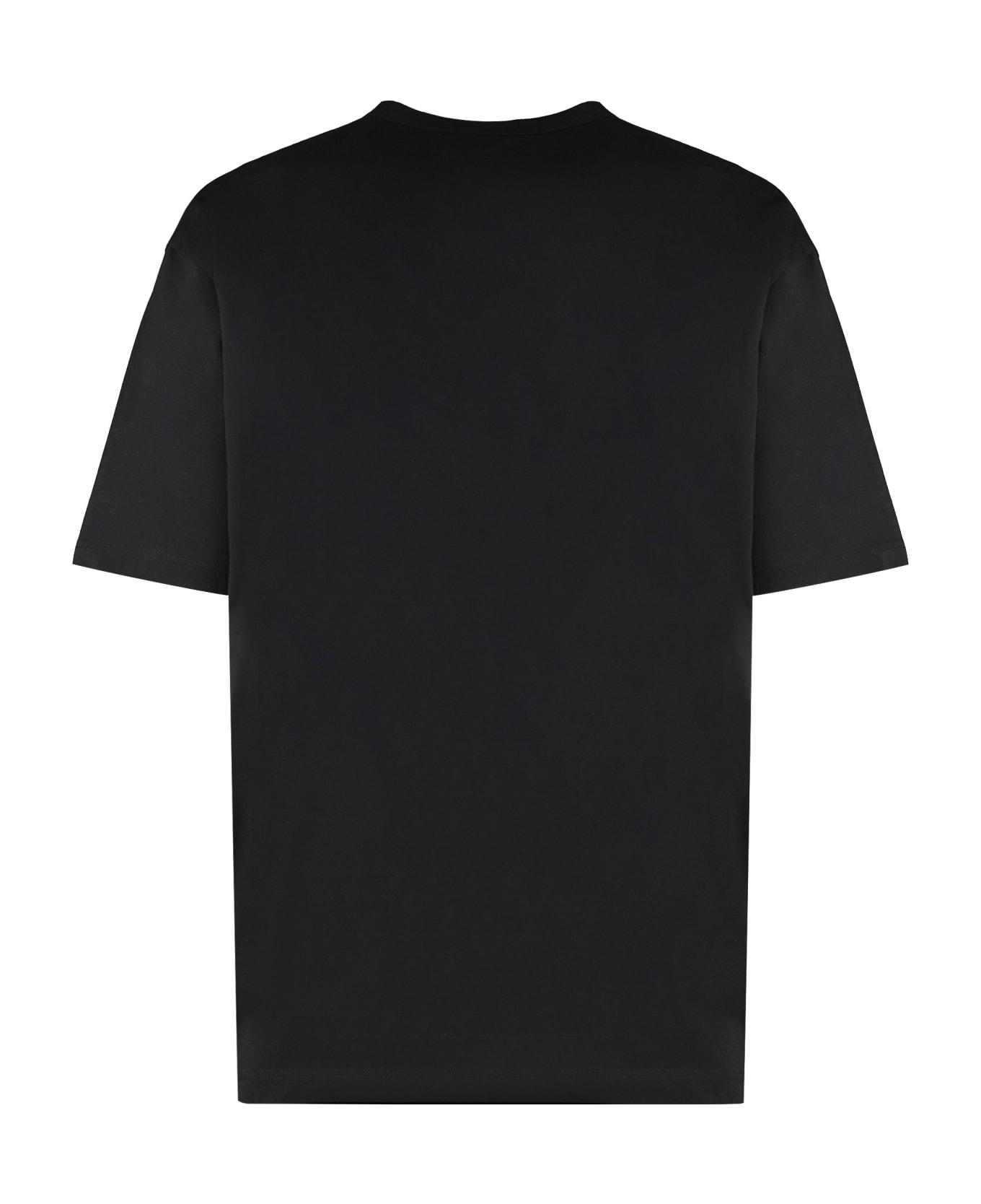 Comme des Garçons Shirt Cotton Crew-neck T-shirt - black シャツ