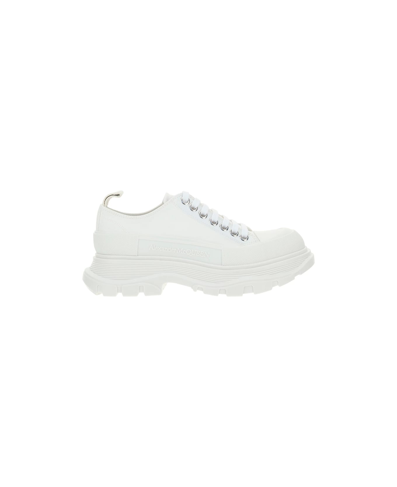 Alexander McQueen Tread Slick Sneaker - White/white