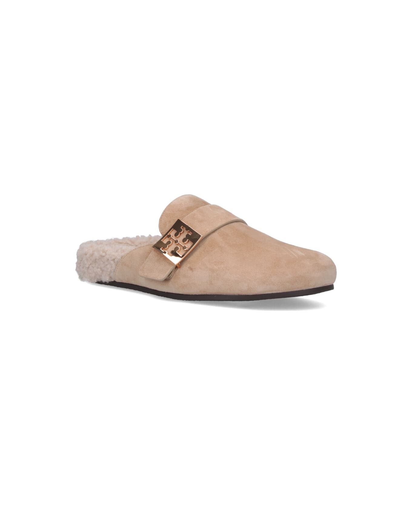 Tory Burch Mules 'mellow' - Noisette/taupe