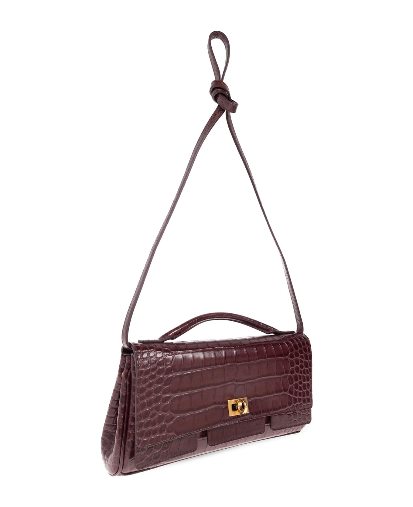 Balenciaga Handbag 'bel Air' - DARK BURGUNDY
