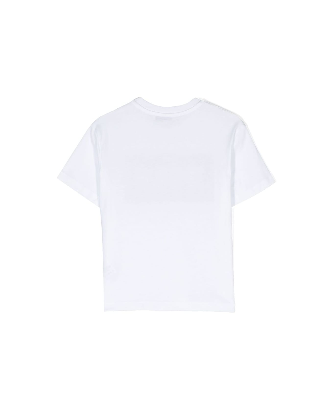MSGM Logo T-shirt - White Tシャツ＆ポロシャツ