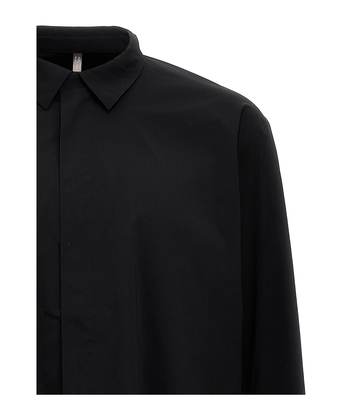 Arc
teryx Veilance 
metry Ls
 Shirt - Black  