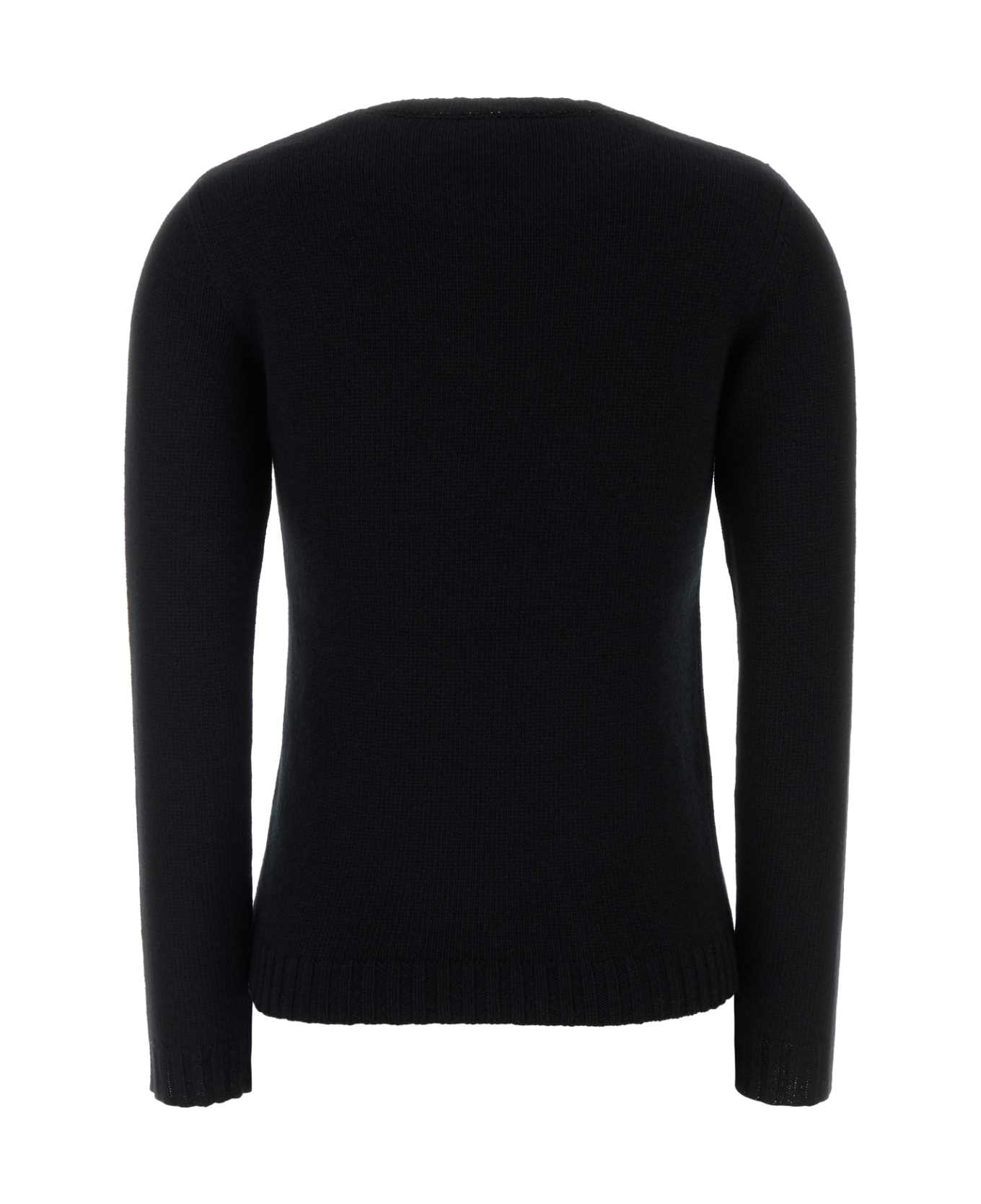 Valentino Garavani Black Wool Sweater - NEROBETULLA