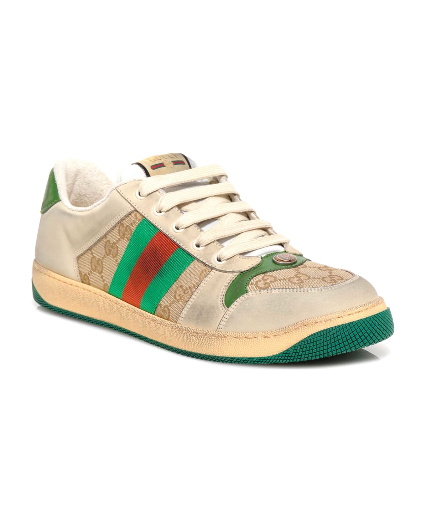 Gucci 
screener Gg
 Sneakers - White