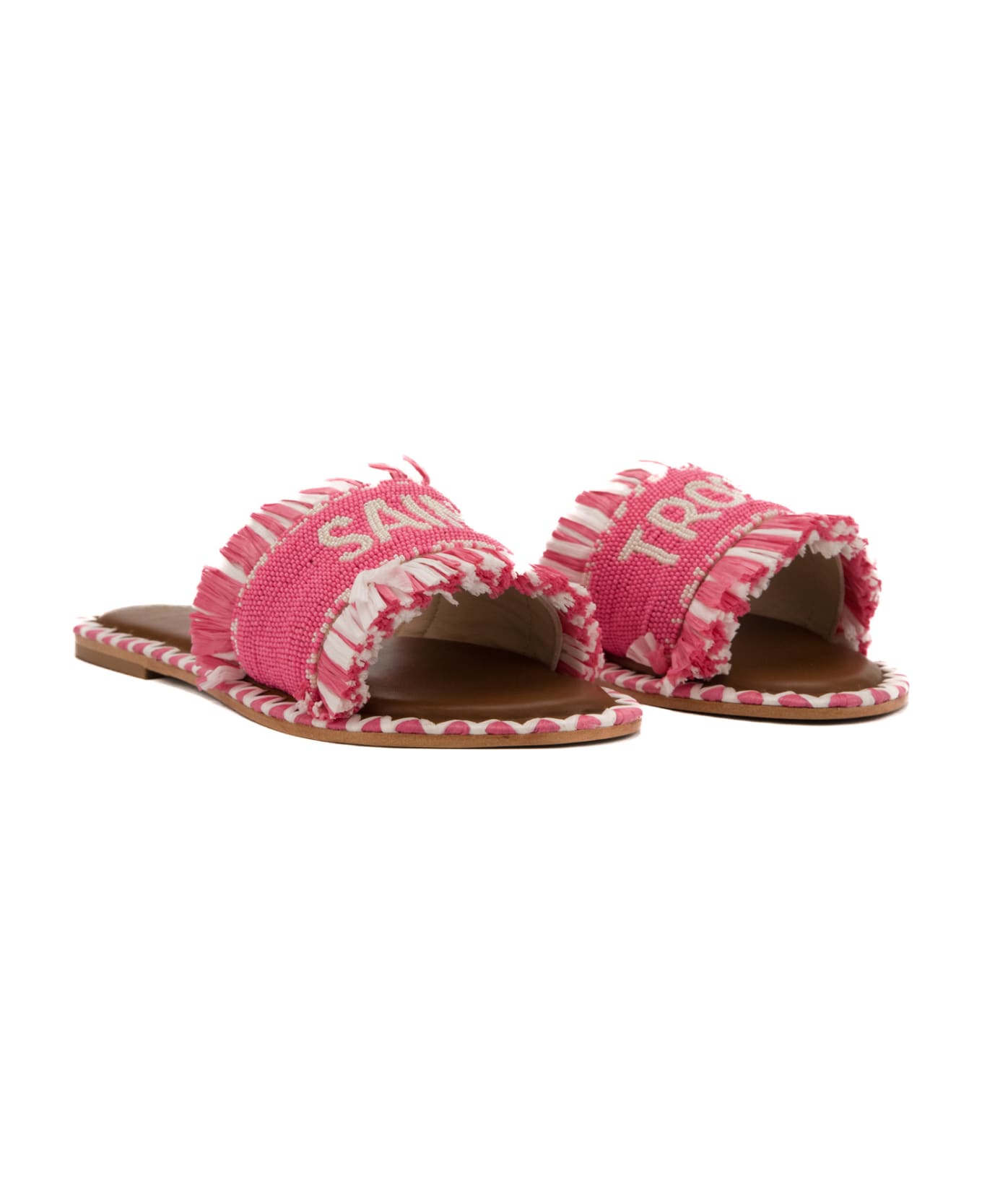 De Siena Saint Tropez Pink Sandals - Pink