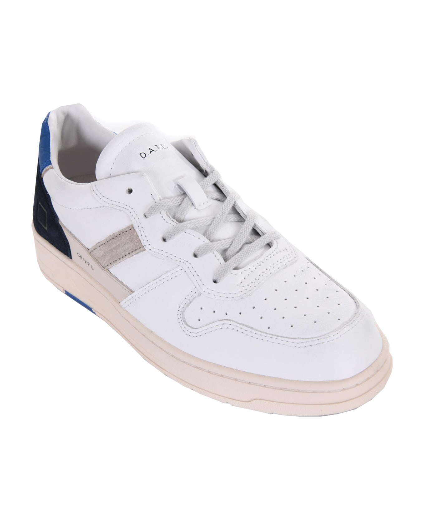 D.A.T.E. Men's Sneakers D.a.t.e. "court 2.0" - Bianco/blu
