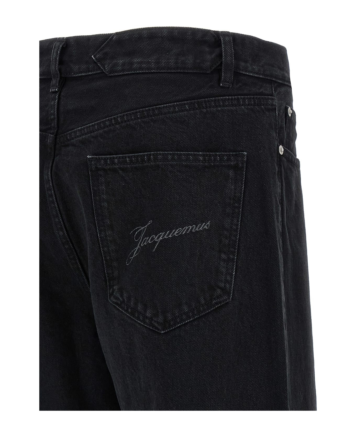 Jacquemus 
le De-nimes Droit
 Jeans - Black  