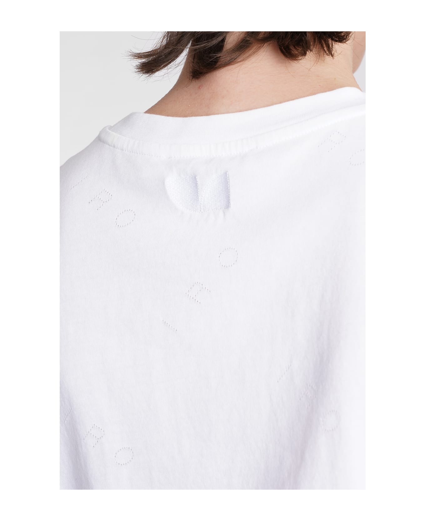 IRO Juli T-shirt In White Cotton - white