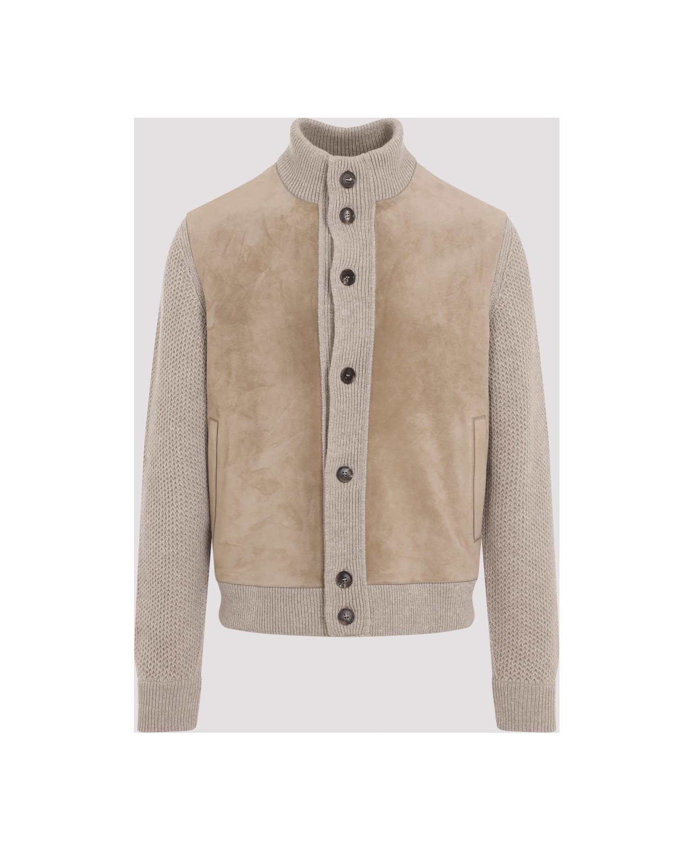 Zegna Oasi Jacket - Beige Medio Unito
