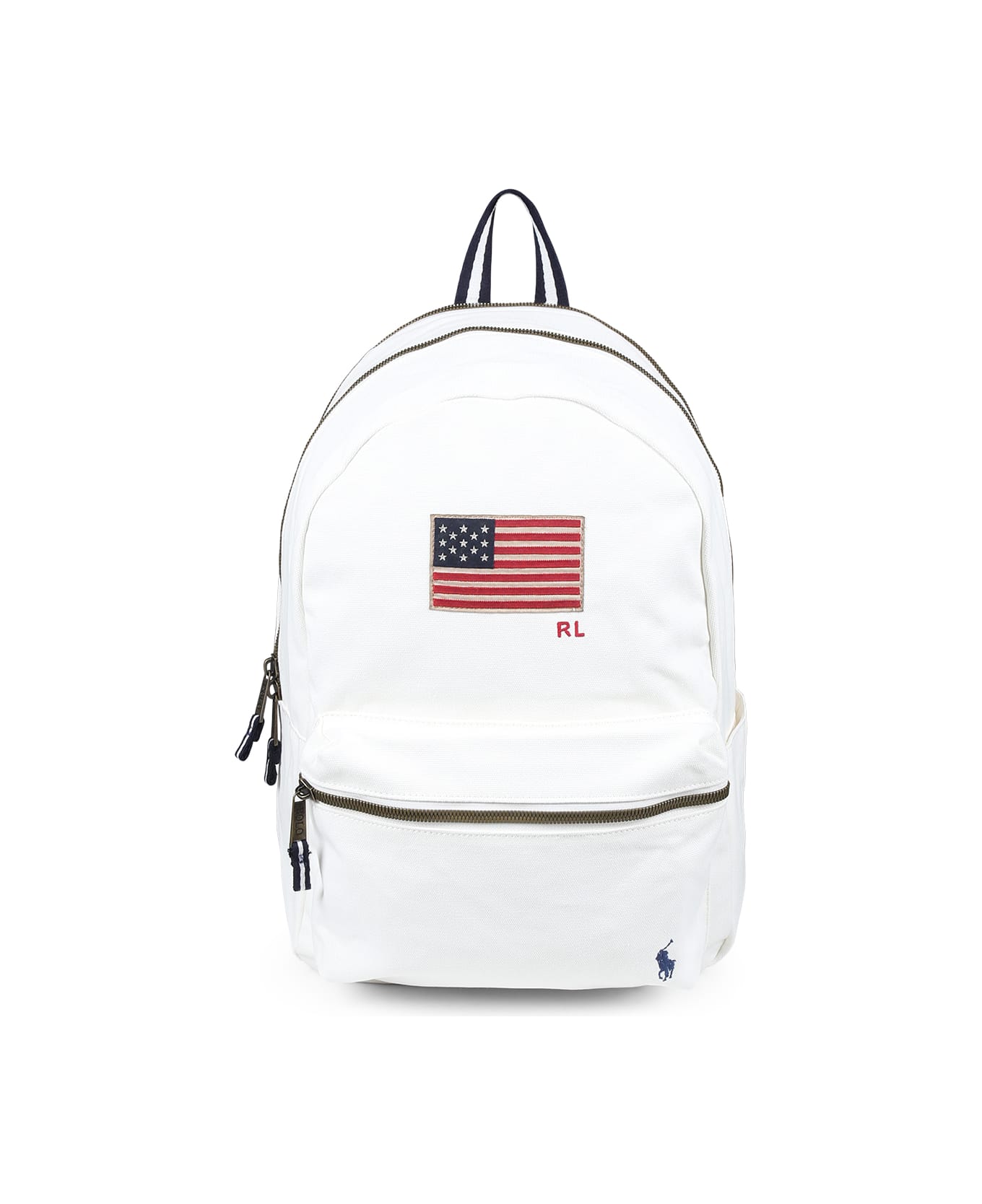 Ralph Lauren Ivory Backpack For Kids - Ivory