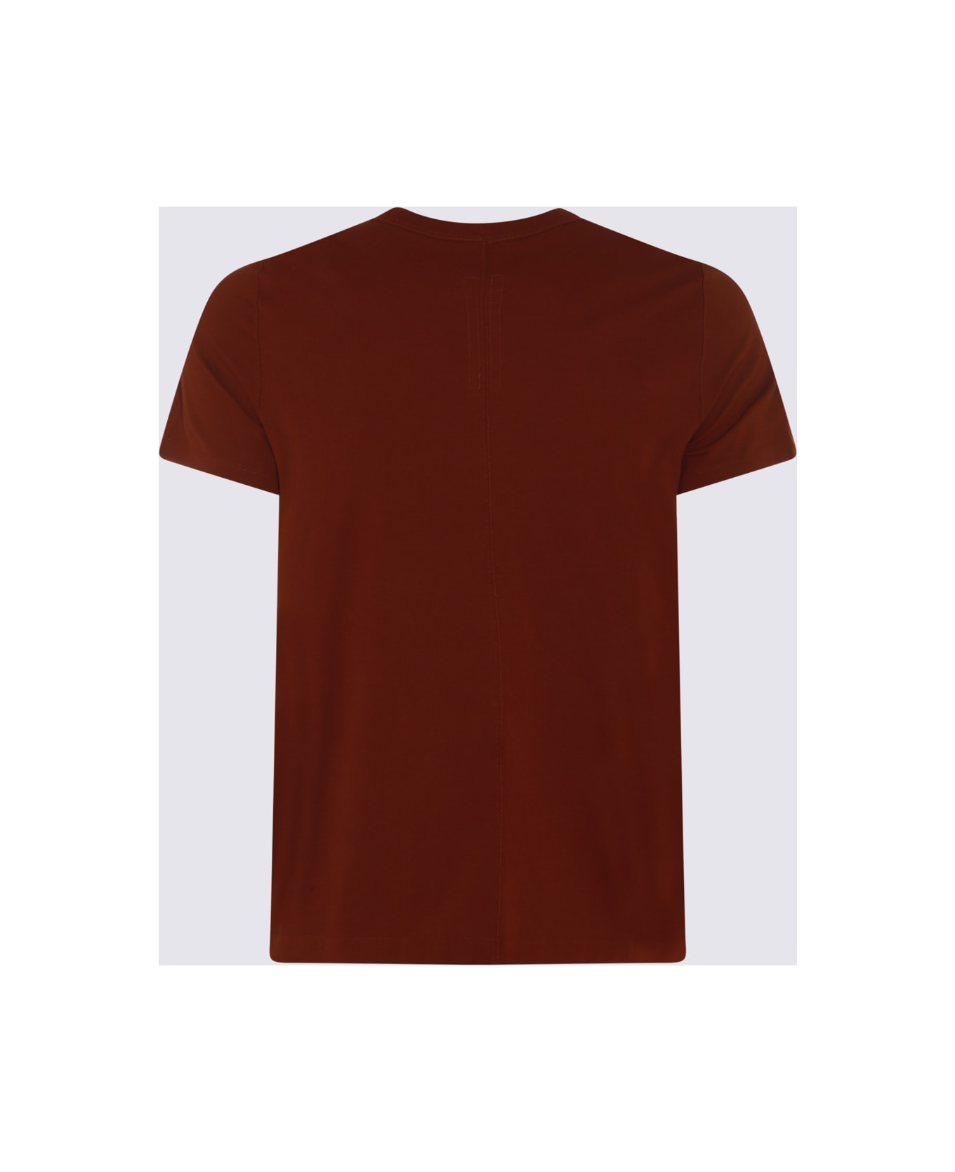 Rick Owens Dark Red Cotton T-shirt - HENNA シャツ