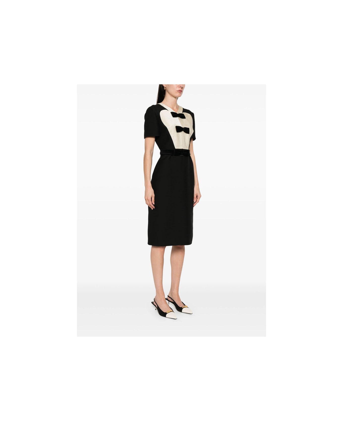 Valentino Dress - BLACK/NEUTRALS