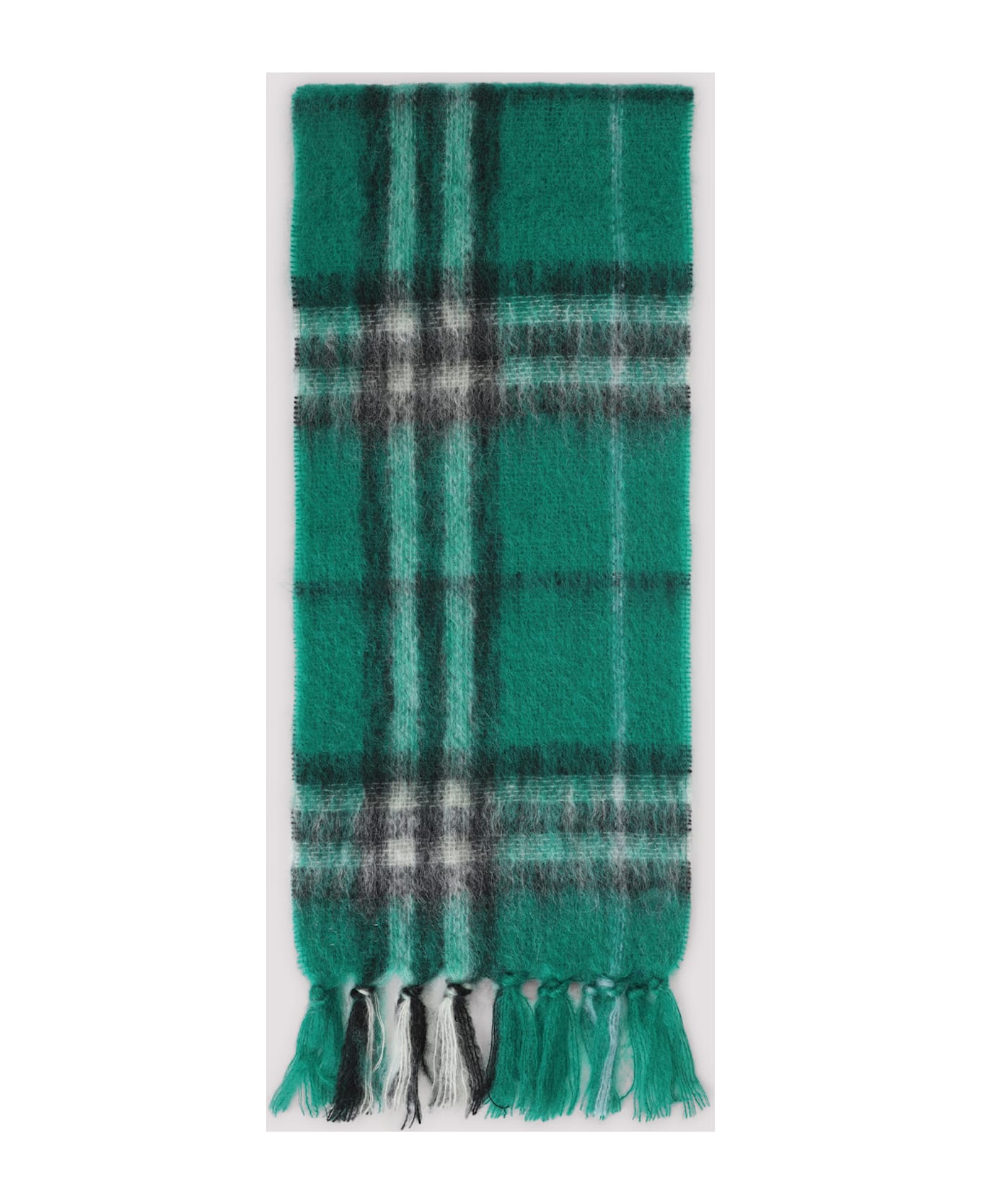 Burberry Check Scarf - Leaf